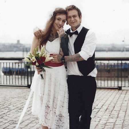Wedding photo of Monami Frost